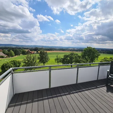 Moderne Ferienwohnung Mit Aussicht Bad Oeynhausen Exterior photo